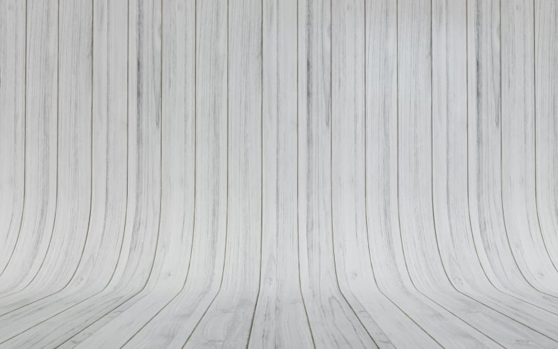 Fondo de parquet de madera gris curvado.