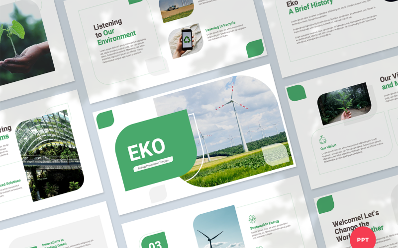 Еко - Екологія Шаблон презентації PowerPoint