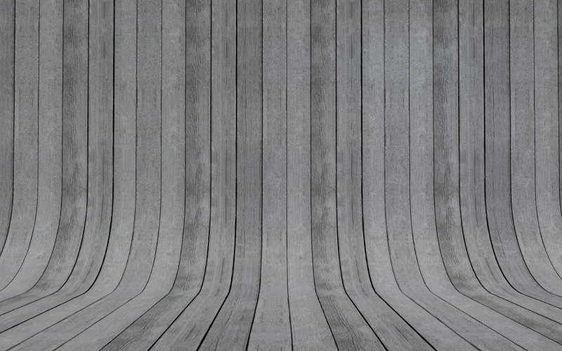 Fondo de parquet de madera gris oscuro curvo