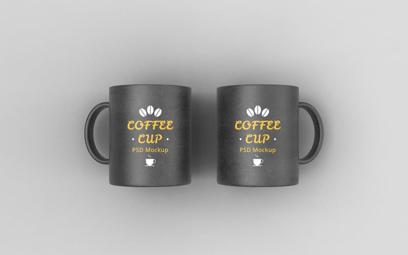 Mug Coffee Mockup Plantilla PSD Vol 11