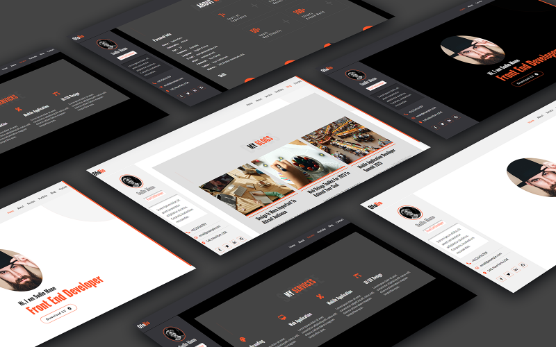 Ofolio Personal Portfolio Bootsrap-5 HTML ŠABLONA