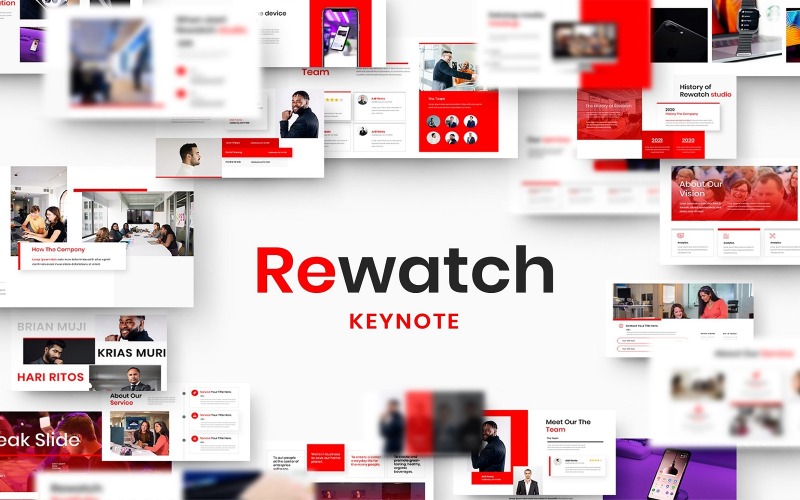 Rewatch – Business-Keynote-Vorlage