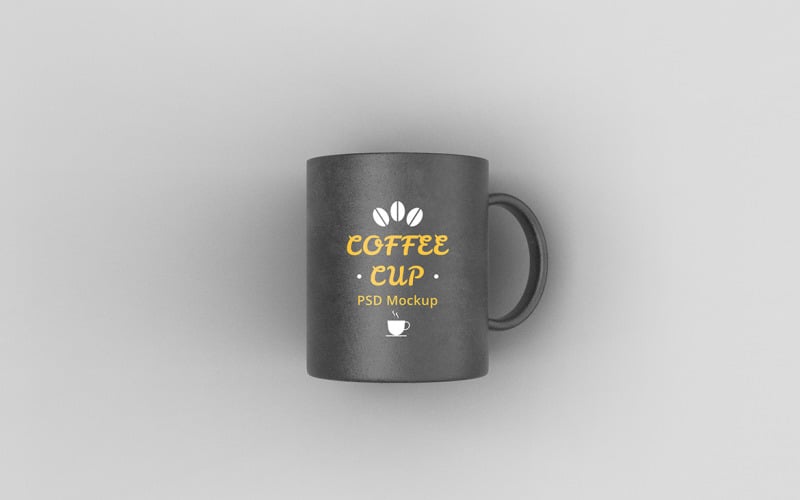 Tazza di caffè Mockup Modello PSD Vol 07