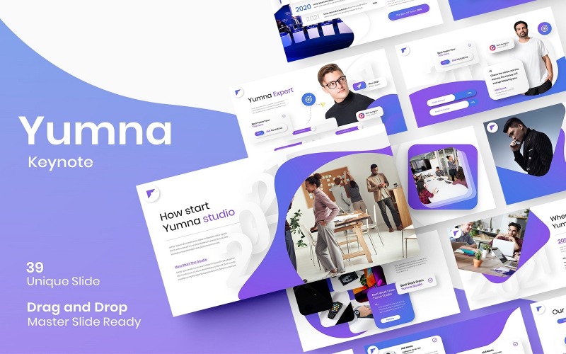 Yumna – Business-Keynote-Vorlage