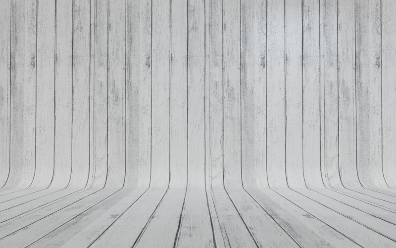 Fundo curvo de parquet de madeira de cor prateada