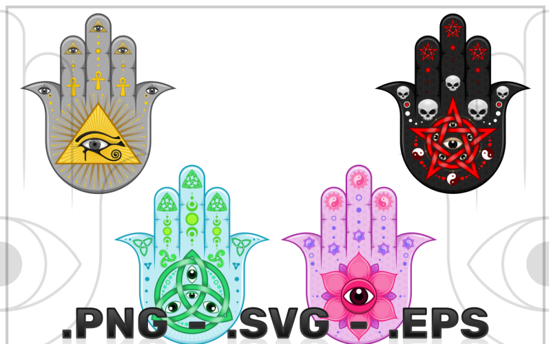 Hamsa 保护符号矢量设计