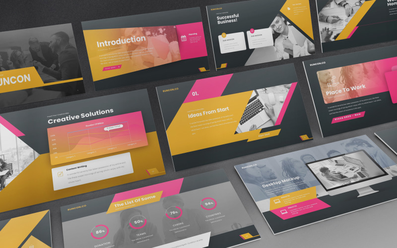 Esegui i modelli di diapositive di Google