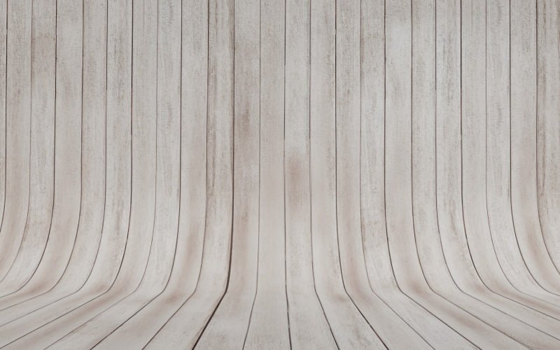 Fondo de parquet de madera de color rosa claro y blanco curvo