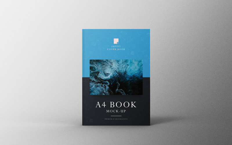 A4 Boekmodel PSD-sjabloon Vol 07