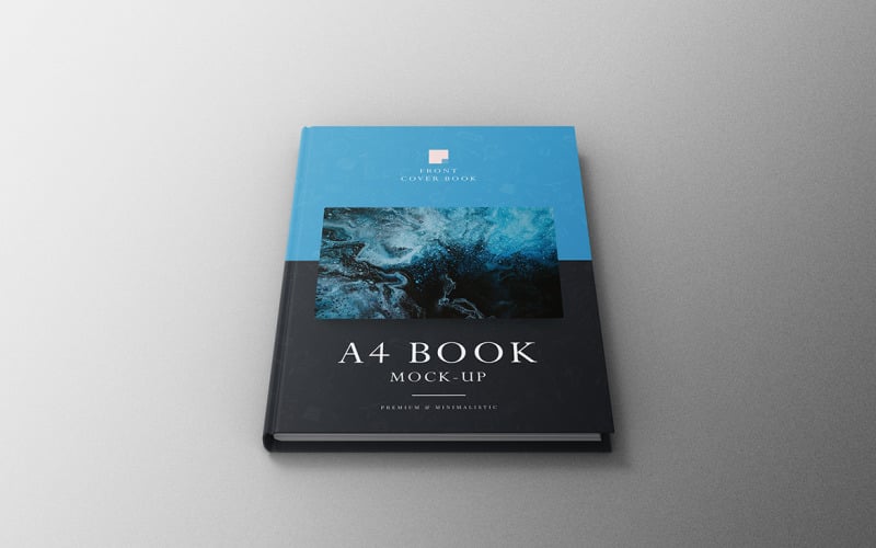 A4 Book Mockup PSD Template Vol 04 #299576 - TemplateMonster