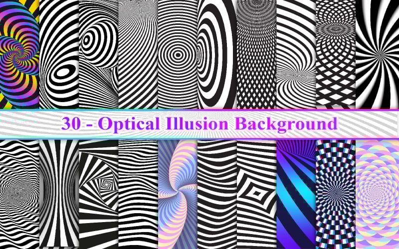 Фон оптических иллюзий, фон иллюзий, абстрактный фон
