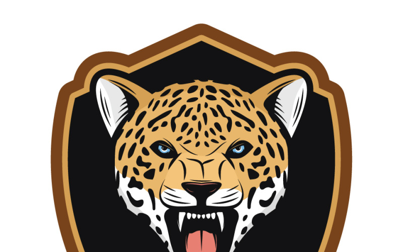 Modèle de logo panthère pour entreprise