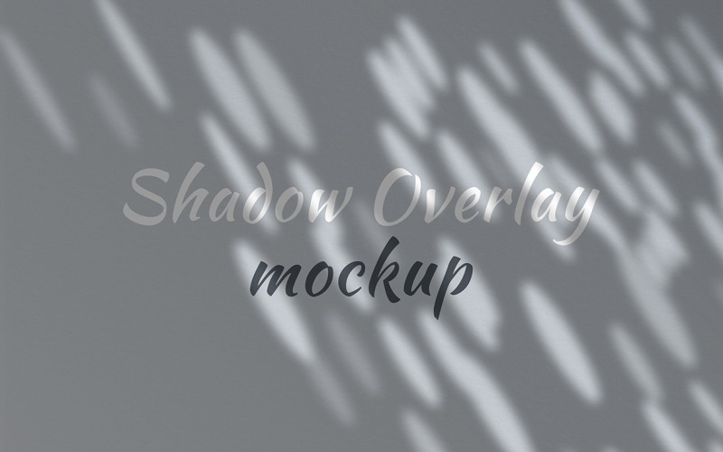 Shadow Overlay Mockup PSD Template Vol 02