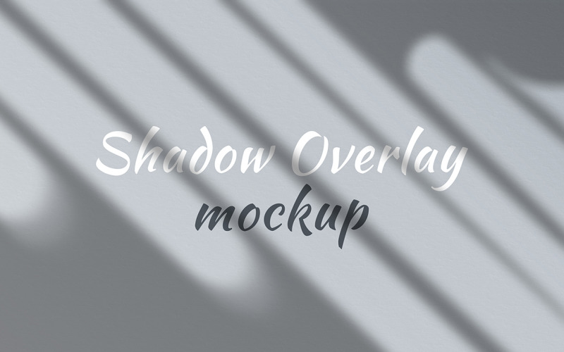Shadow Overlay Mockup PSD Template Vol 04