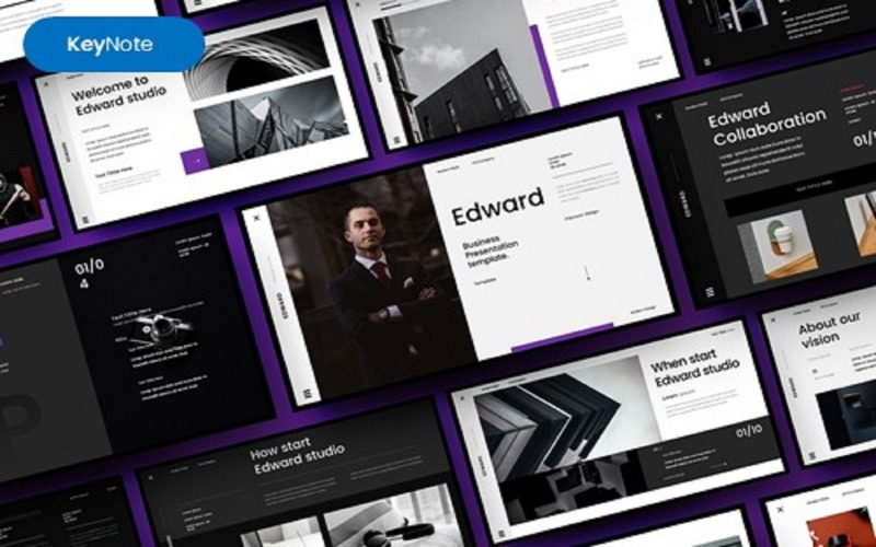 Edward – Business-Keynote-Vorlage