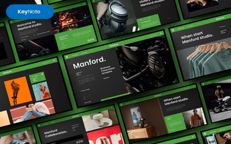 Manford - Modello di Keynote aziendale