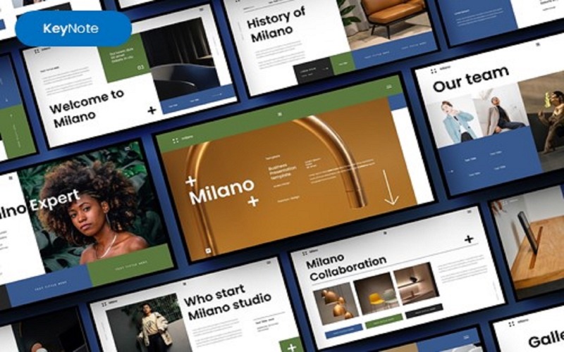 Milano – Business-Keynote-Vorlage