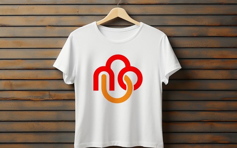 Szablon makieta Logo T Shirt