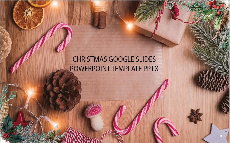 Christmas Google Slides Theme Template 23 Slides Version 1