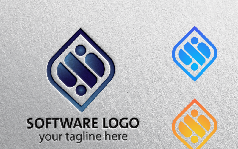 Modello di progettazione del logo del software