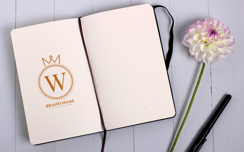 Logo Mockup Modello PSD Vol08