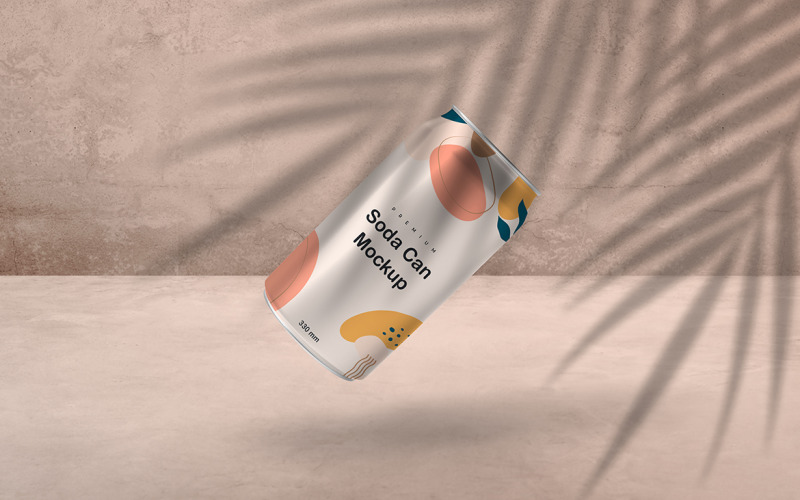Può mockup modello PSD Vol08