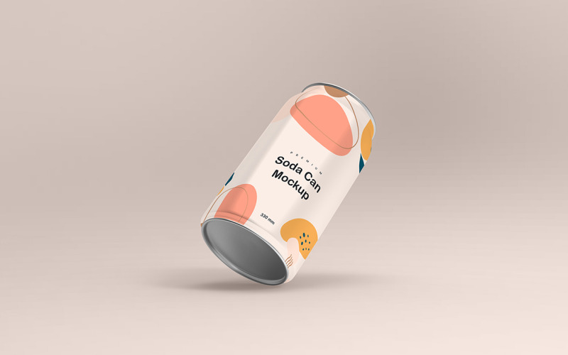 Può mockup modello PSD Vol 06