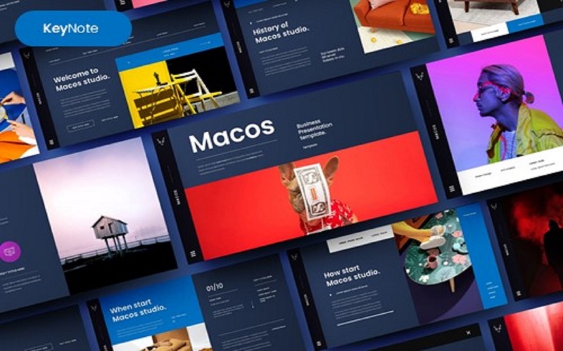 Macos – 商业主题演讲模板