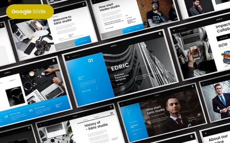 Edric - Business-Google-Folienvorlage