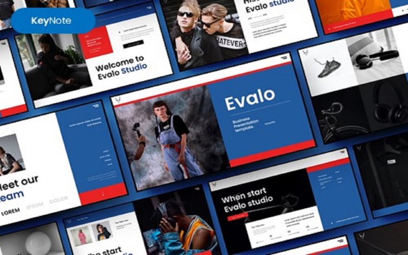 Evalo – 商业主题演讲模板