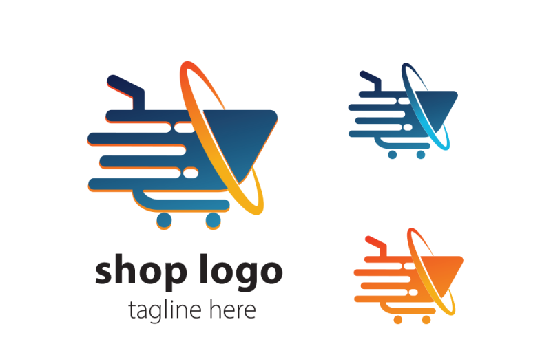 Shop Logo Template Design #301477 - TemplateMonster