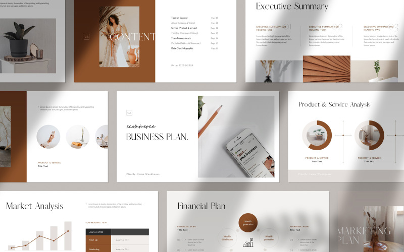 Ecommerce Business Plan Powerpoint