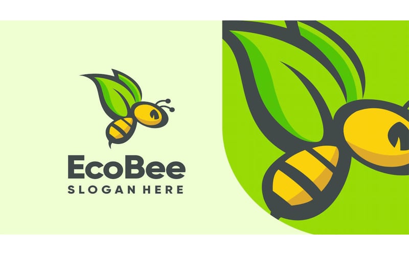 Bienen-Logo-Design - Bienen-Logo-Design