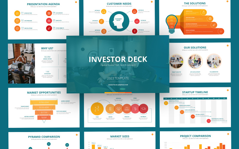 Vestari Investor Deck Plantillas de Presentaciones PowerPoint