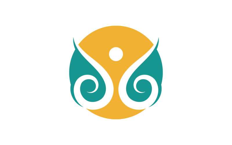 Community-Netzwerk und soziale Gesundheit Logo-Icon-Design-Vorlage V 13