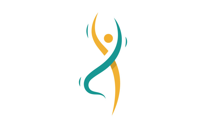 Gemenskapsnätverk och social hälsa logotyp designmall V 7