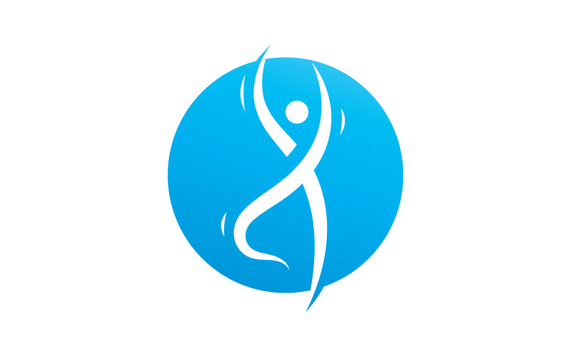 Sieć społecznościowa i szablon projektu ikony logo zdrowia społecznego V 23