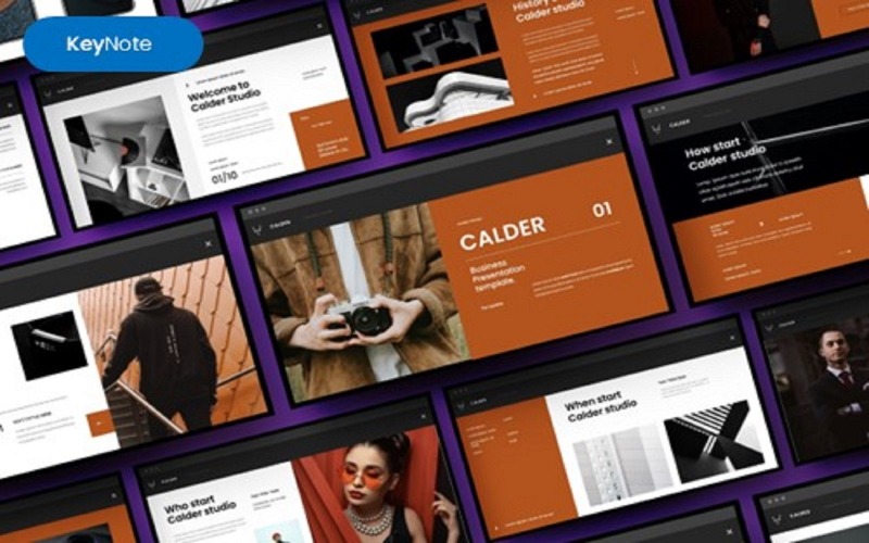 Calder – Business-Keynote-Vorlage