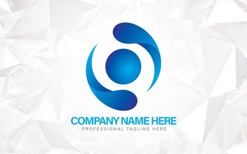 Création de logo d'entreprise professionnelle et créative - Identité de marque