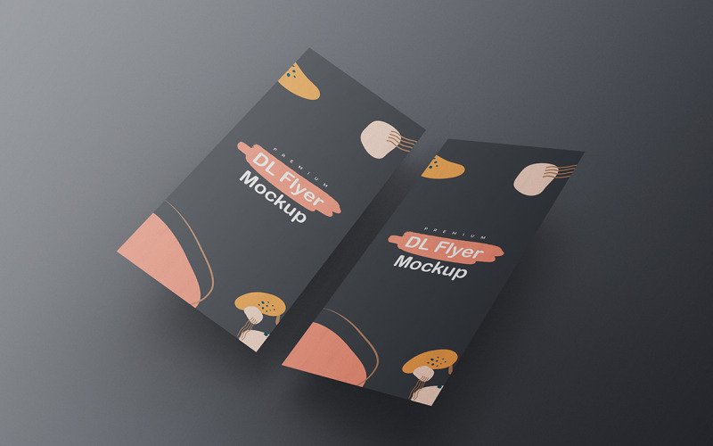 DL Flyer Mockup PSD Template Vol 10