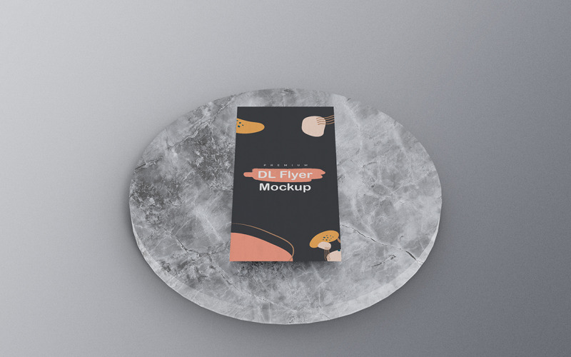 Modèle PSD de maquette de flyer DL Vol 14
