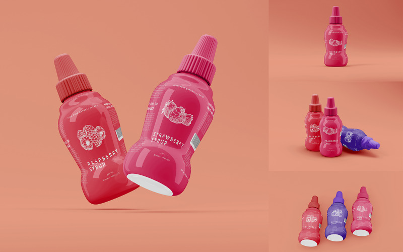 Take Away Box Maket Şablonu 2 #400940 - TemplateMonster