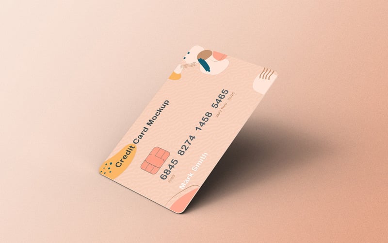 Credit Card Mockup Psd Template Vol 38 Templatemonster 9485