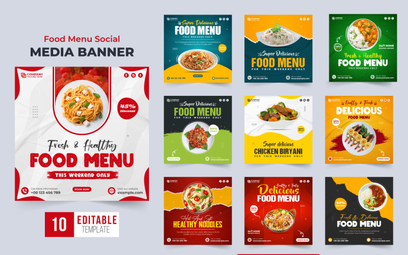 Menu Collection Restaurant menu template collection #302487 - TemplateMonster