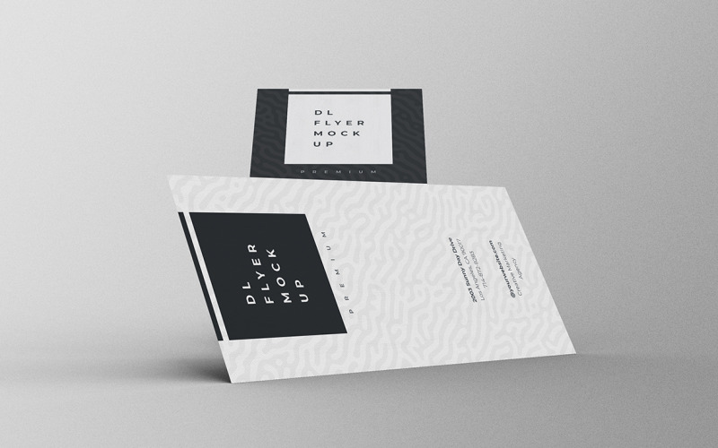 DL Flyer Mockup PSD-sjabloon Vol 42