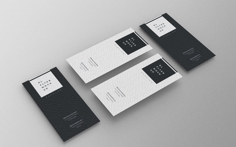 Modello PSD mockup volantino DL Vol 33