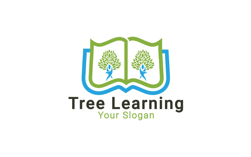 Free Learning Tree Logo, Free Education Company Logo, Free Online Education Logo