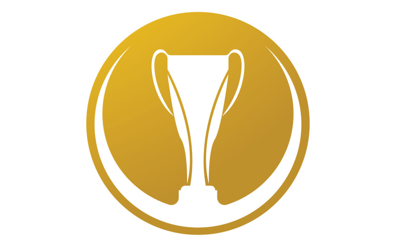 Trofeo de oro Copas y premios Logo 21