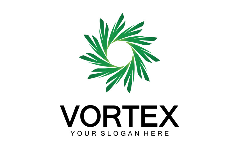 Vortex Circle Ring Vector Logo Modèle 22