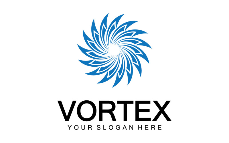 Vortex Circle Ring Vector Logo Modèle 24